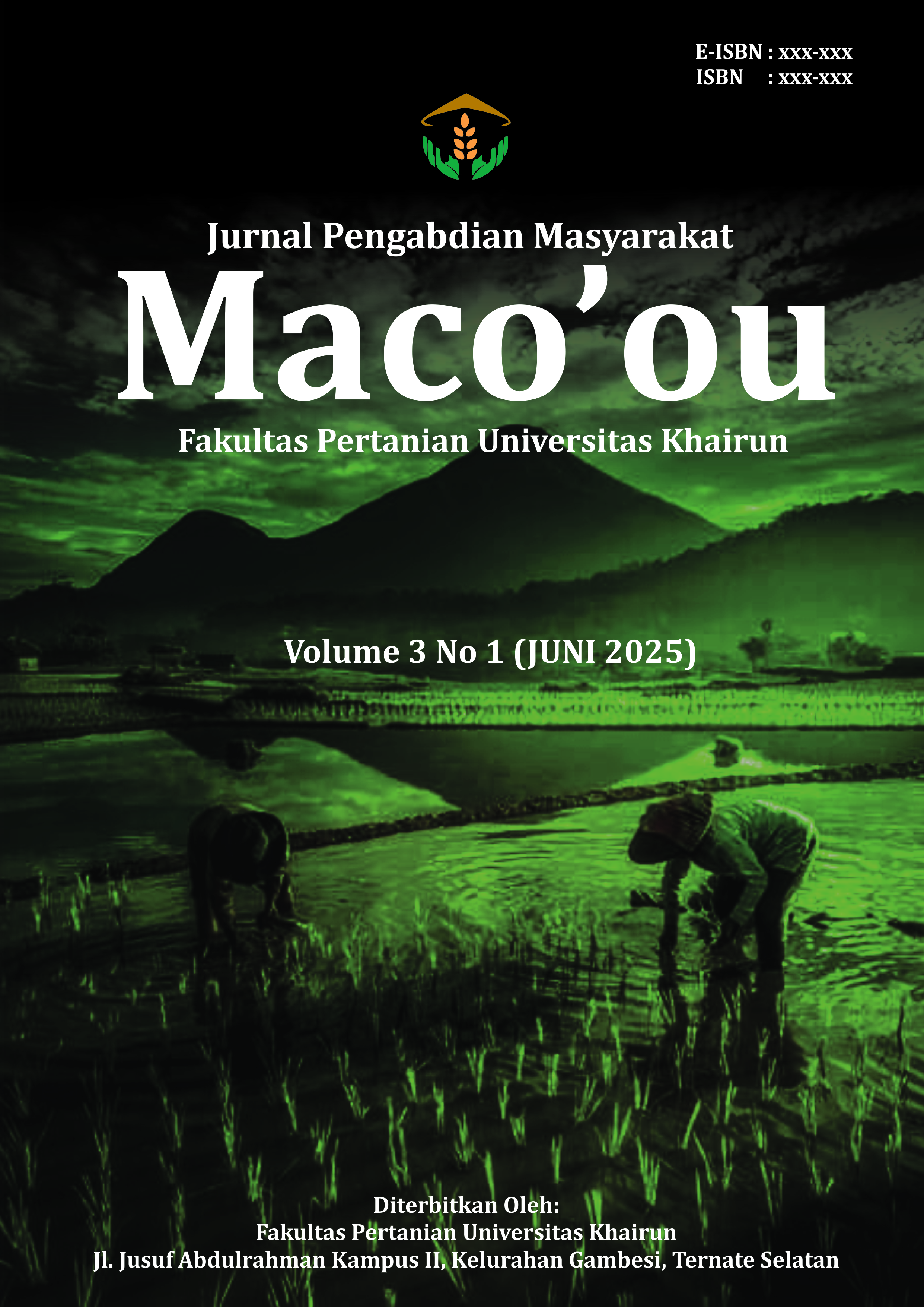 					View Vol. 3 No. 1 (2025): MACO'OU : JURNAL PENGABDIAN MASYARAKAT
				
