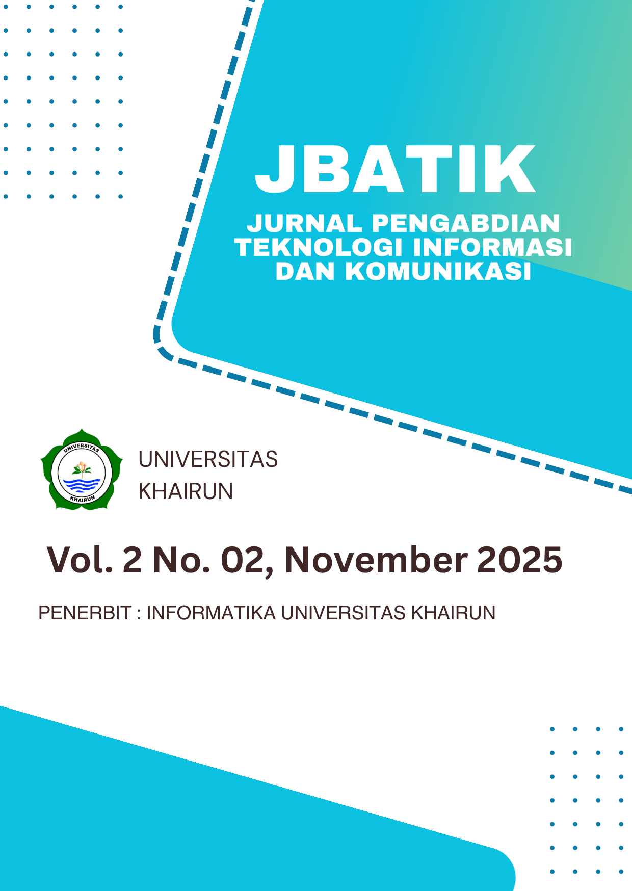 					View Vol. 2 No. 2 (2025): JBATIK - Jurnal Ilmu Komputer dan Teknologi Informasi
				